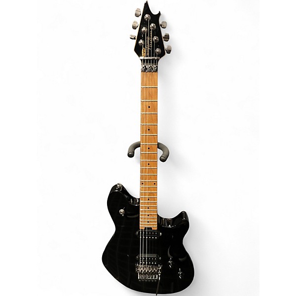 Used EVH Wolfgang Standard Gloss Black Solid Body Electric Guitar
