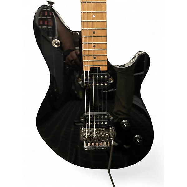 Used EVH Wolfgang Standard Gloss Black Solid Body Electric Guitar