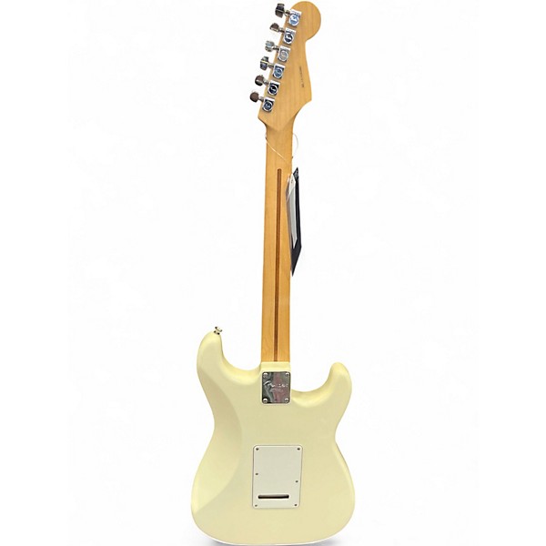 Used Fender American Professional Stratocaster with Rosewood Neck Antique White Solid Body Electric Guitar