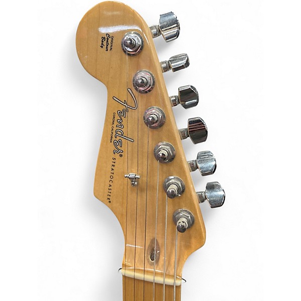 Used Fender American Professional Stratocaster with Rosewood Neck Antique White Solid Body Electric Guitar
