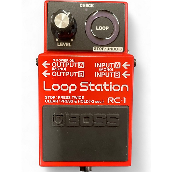 Used BOSS RC1 Loop Station Pedal