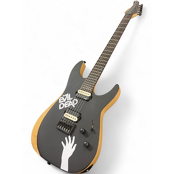 Used Schecter Guitar Research REAPER-6 Black Solid Body Electric Guitar