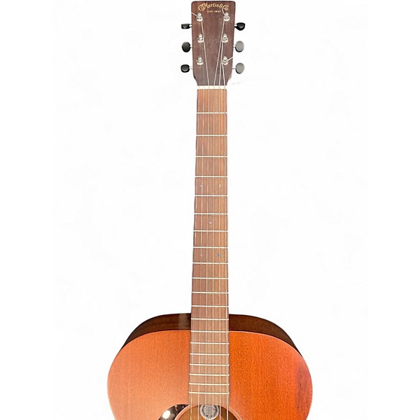 Used Martin 00015E Left Handed Mahogany Acoustic Electric Guitar
