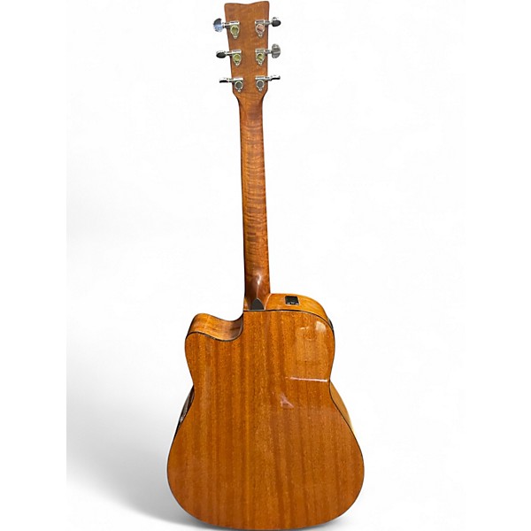 Used Yamaha FGX800C Natural Acoustic Electric Guitar