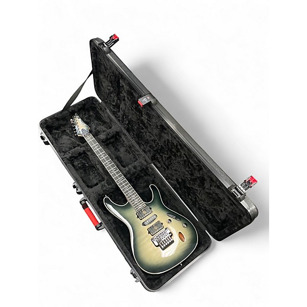 Used 2018 Ibanez Jiva10 Nita Strauss Green Burst Solid Body Electric Guitar