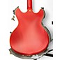 Used D'Angelico DLX DCTP Satin Red Hollow Body Electric Guitar