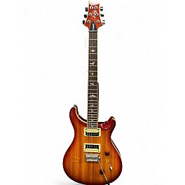 Used PRS SE Custom 24 2 Tone Sunburst Solid Body Electric Guitar