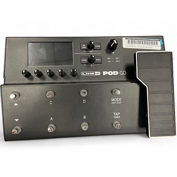 Used Line 6 POD GO Effect Processor