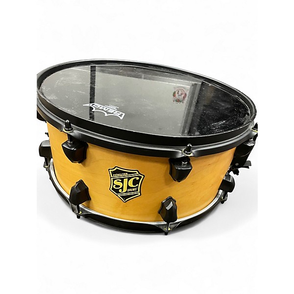 Used SJC 14in SNARE Natural Drum