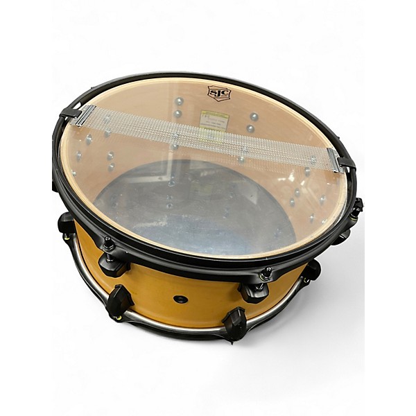 Used SJC 14in SNARE Natural Drum