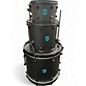 Used SJC Drums 3 Piece PATHFINDER Black Drum Kit thumbnail