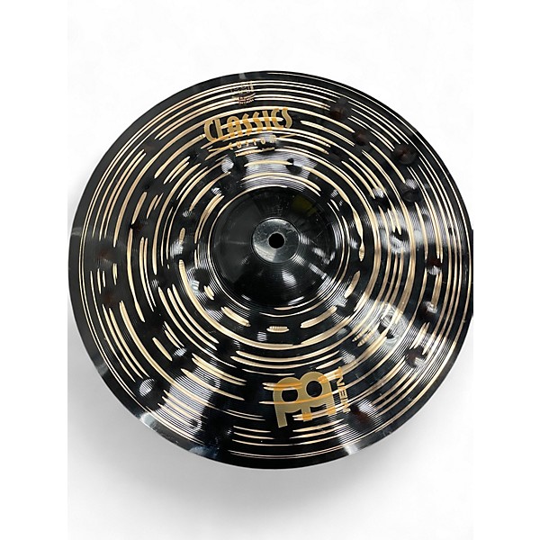 Used MEINL 14in Dark Hihat Pair Cymbal