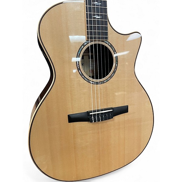 Used Taylor 814CEN Natural Classical Acoustic Electric Guitar