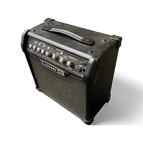 Used Line 6 Spider IV 15W 1X8 Guitar Combo Amp