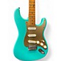 Used Squier 40th Anniversary Vintage Edition Satin Sonic Blue Solid Body Electric Guitar