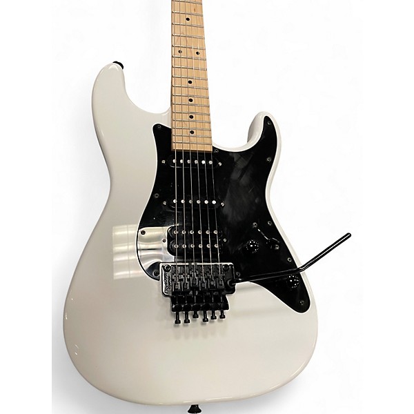 Used Jackson Adrian Smith Signature white Solid Body Electric Guitar
