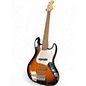 Used Squier Affinity Jazz Bass V 5 String Tobacco Sunburst Electric Bass Guitar thumbnail