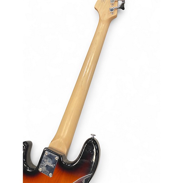 Used Squier Affinity Jazz Bass V 5 String Tobacco Sunburst Electric Bass Guitar