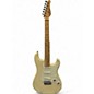 Used 2024 Schecter Guitar Research USA Custom Shop Traditional SSS Vintage White Solid Body Electric Guitar thumbnail