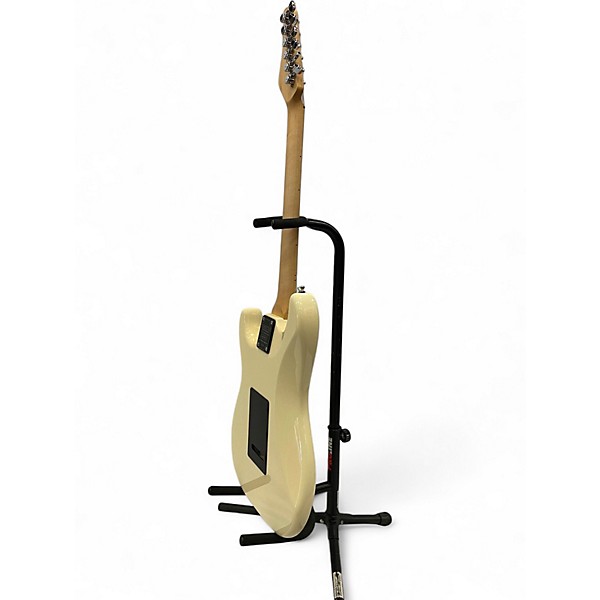 Used 2024 Schecter Guitar Research USA Custom Shop Traditional SSS Vintage White Solid Body Electric Guitar
