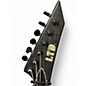 Used 2020s ESP mh350fm Black Solid Body Electric Guitar