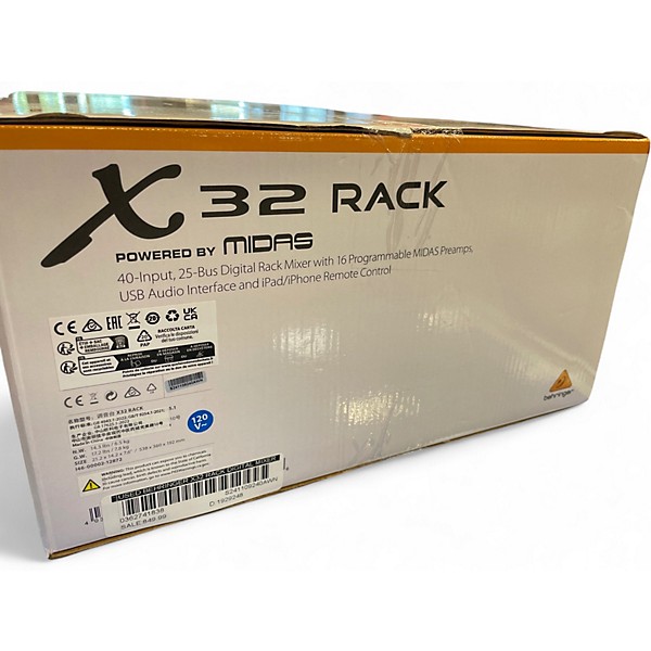 Used Behringer X32 Rack Digital Mixer