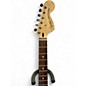 Used Squier Tom Delonge Signature Stratocaster Black Solid Body Electric Guitar