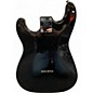 Used Squier Tom Delonge Signature Stratocaster Black Solid Body Electric Guitar