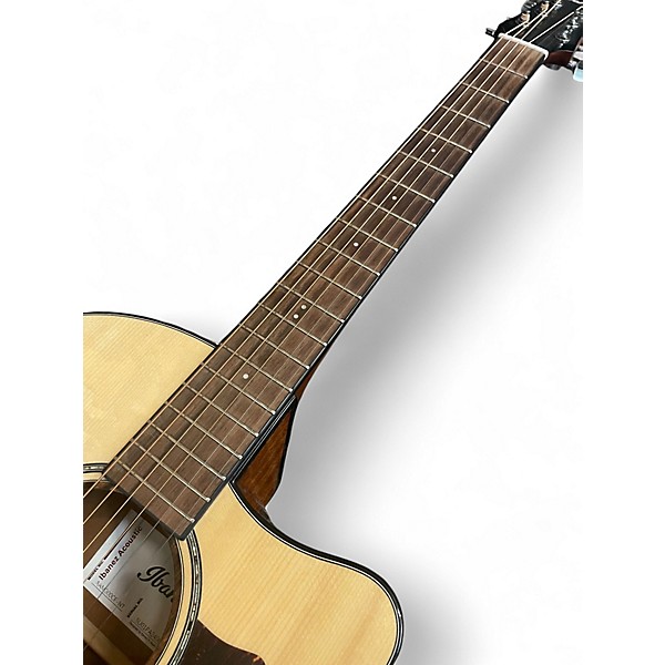 Used Ibanez AAM300CE Natural Acoustic Electric Guitar