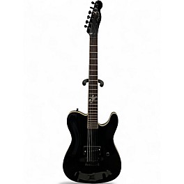 Used 2003 Fender Esquire Scorpion Black Solid Body Electric Guitar