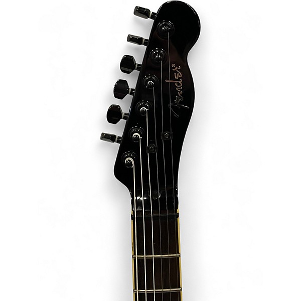 Used 2003 Fender Esquire Scorpion Black Solid Body Electric Guitar