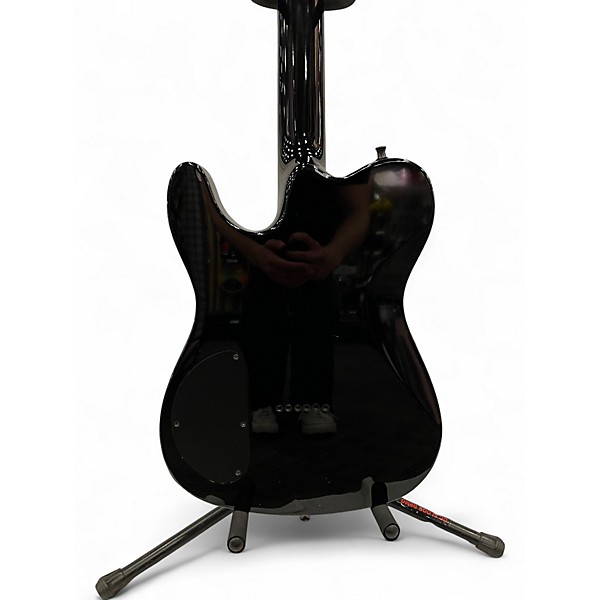 Used 2003 Fender Esquire Scorpion Black Solid Body Electric Guitar