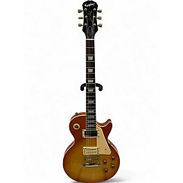 Used 1998 Epiphone LES PAUL Honey Burst Solid Body Electric Guitar