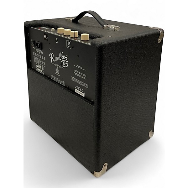 Used 2019 Fender RUMBLE 25 V3 Bass Combo Amp