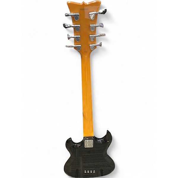 Used Hagstrom H8 II Black Electric Bass Guitar