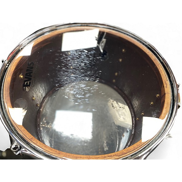 Vintage 1950s Slingerland 3 Piece 1950 Gene Krupa Kit 3pc Black and Gold Drum Kit