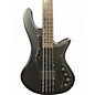 Used Schecter Guitar Research STILETTO STEALTH Black Electric Bass Guitar