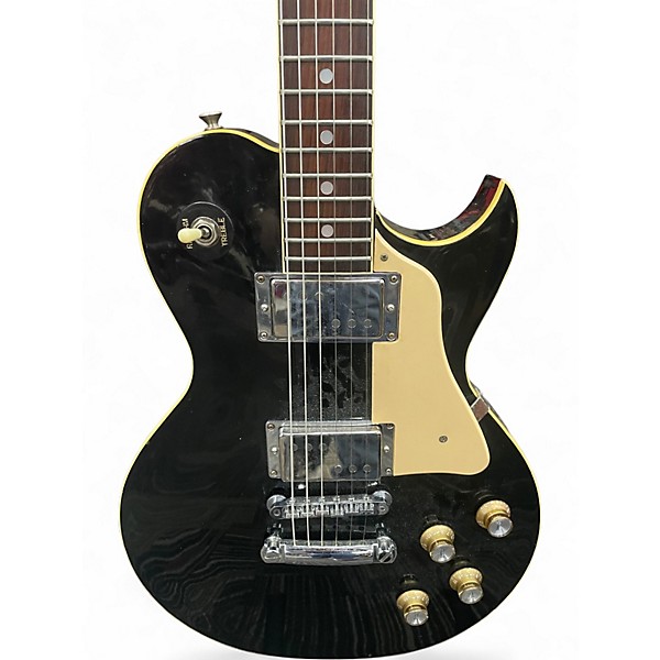 Used Aria Pro Ii standard Black Solid Body Electric Guitar