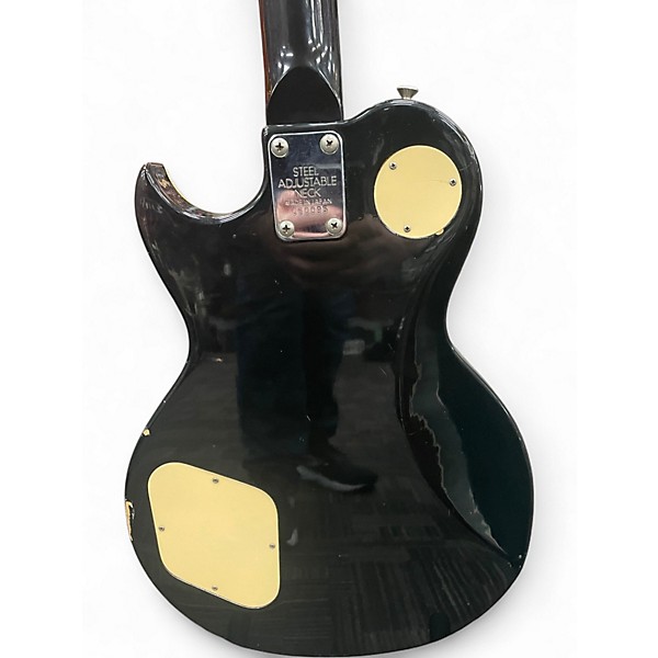 Used Aria Pro Ii standard Black Solid Body Electric Guitar