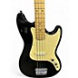 Used Squier Affinity Bronco Bass Black Electric Bass Guitar