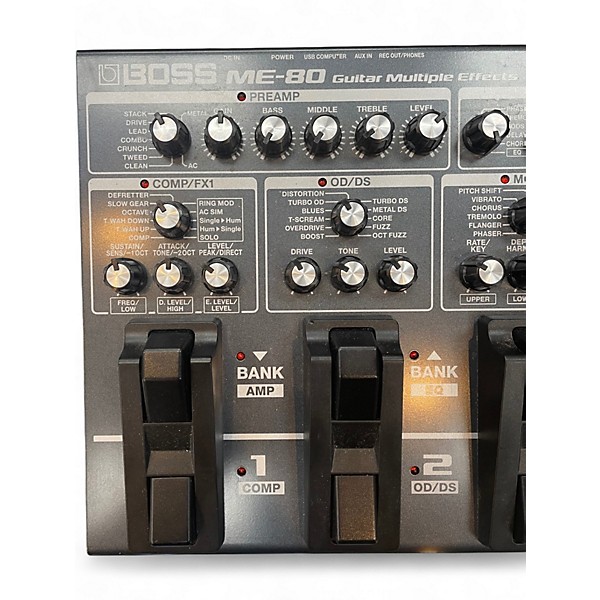 Used BOSS ME80 Guitar Multi Effect Processor