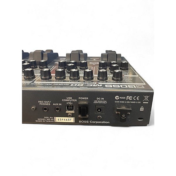 Used BOSS ME80 Guitar Multi Effect Processor