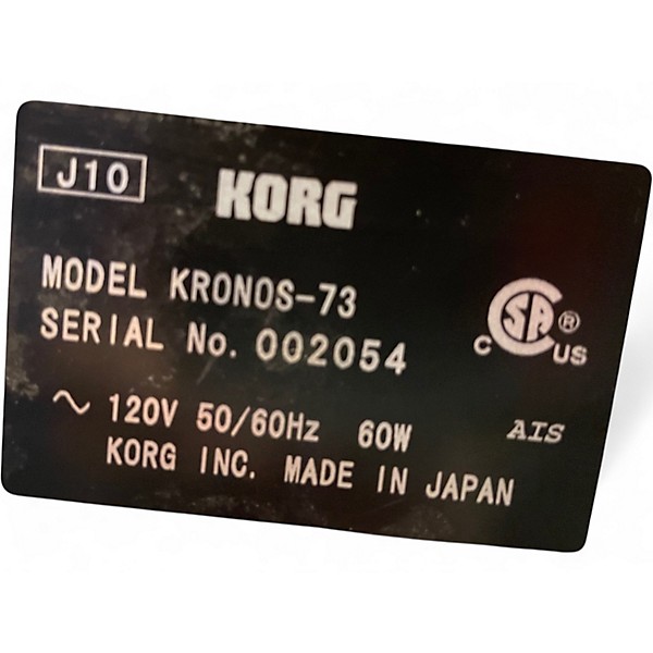 Used KORG Kronos X88 88 Key Keyboard Workstation