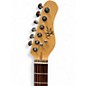 Used Michael Kelly MK65AMPRB Amber Solid Body Electric Guitar