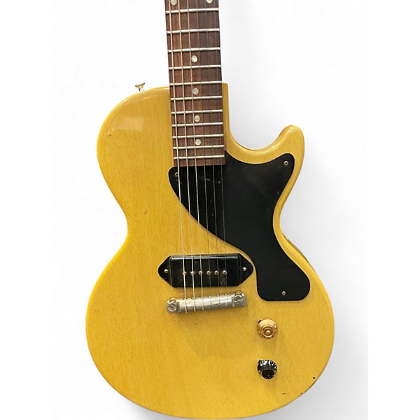 Used Gibson Custom Shop 57 Les Paul Junior SC TV Yellow Solid Body Electric Guitar