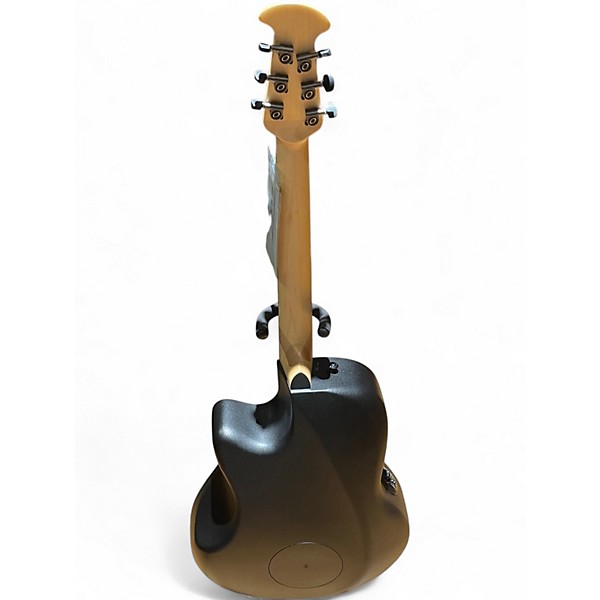 Used Ovation op pro Black Acoustic Electric Guitar