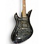 Used Schecter Guitar Research Damien Elite Avenger Left Handed Trans Charcoal Electric Guitar