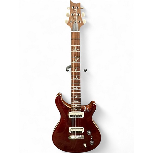 Used 2023 PRS Paul's Guitar With Pattern Thin Neck Fire Red Burst Solid Body Electric Guitar