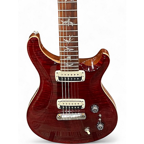 Used 2023 PRS Paul's Guitar With Pattern Thin Neck Fire Red Burst Solid Body Electric Guitar