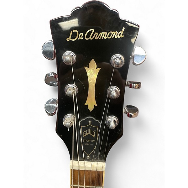 Used DeArmond STARFIRE RED Hollow Body Electric Guitar
